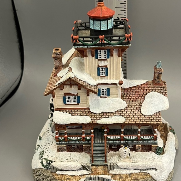 2000 Harbour Lights Hereford Inlet New Jersey #710 COA Box COIN Christmas - Picture 5 of 16